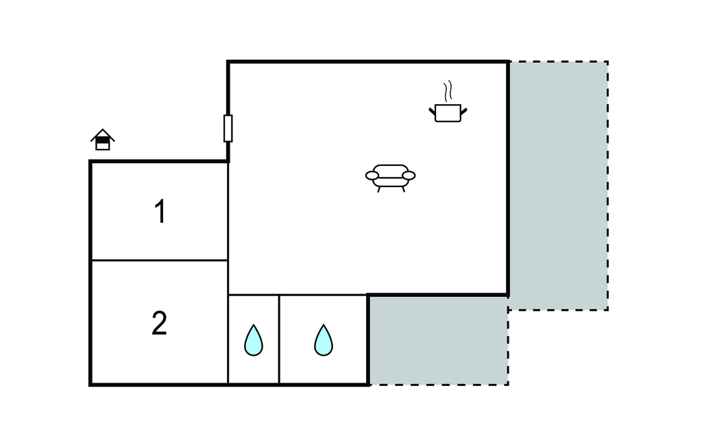 
Holiday rental - Pag - Novalja , Croatia - CKD060 