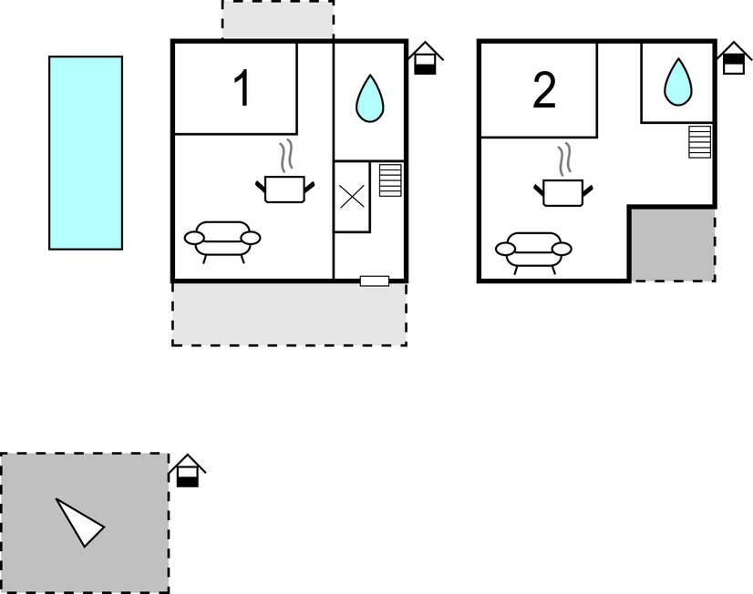 Feriehuse - Krk-Kras , Kroatien - CKI027 