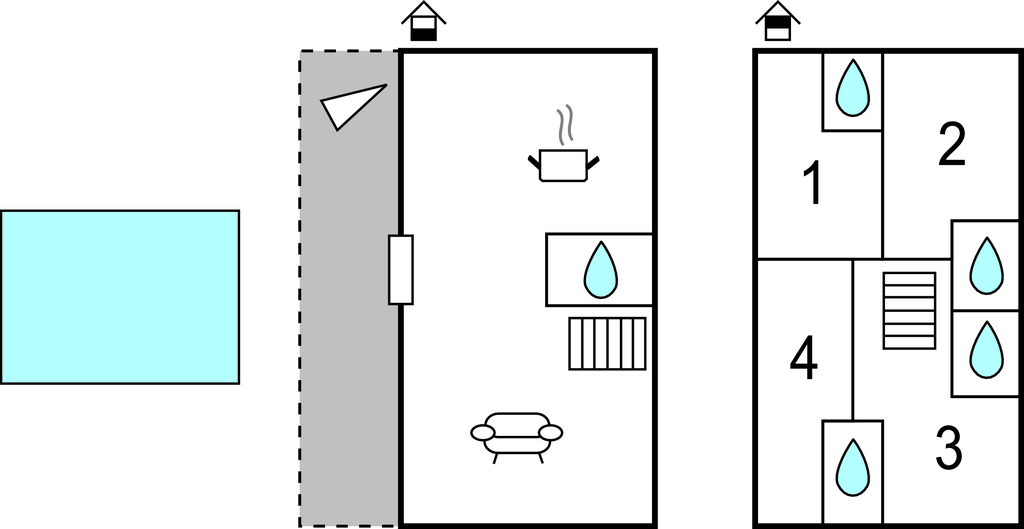 Feriehus - Krk-Garica , Kroatia - CKI032 