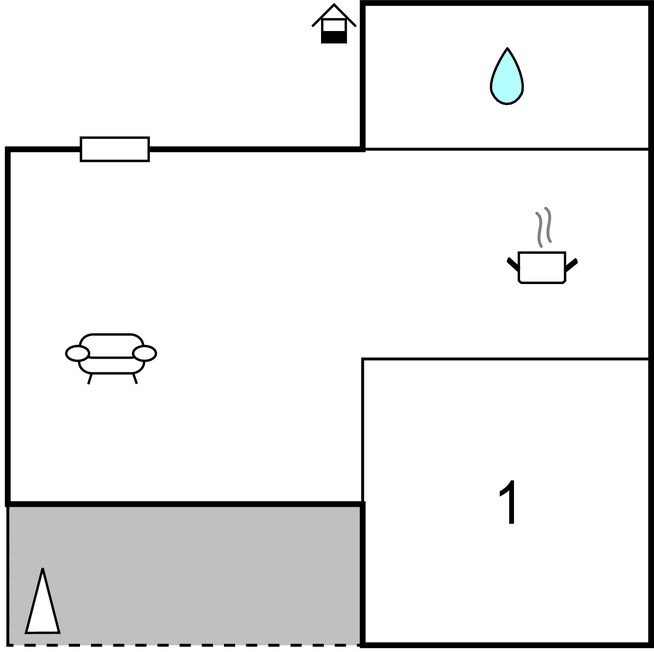 Lejlighed - Krk-Cizici , Kroatien - CKI042 