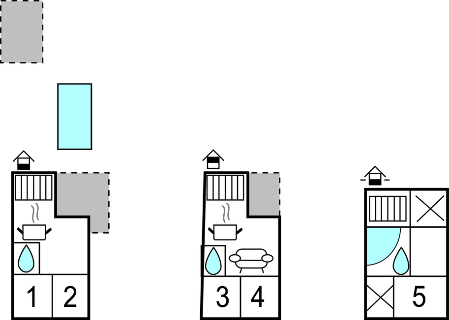 Feriehus - Krk-Pinezici , Kroatia - CKI045 