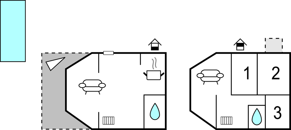 Feriehuse - Krk-Kornic , Kroatien - CKI102 