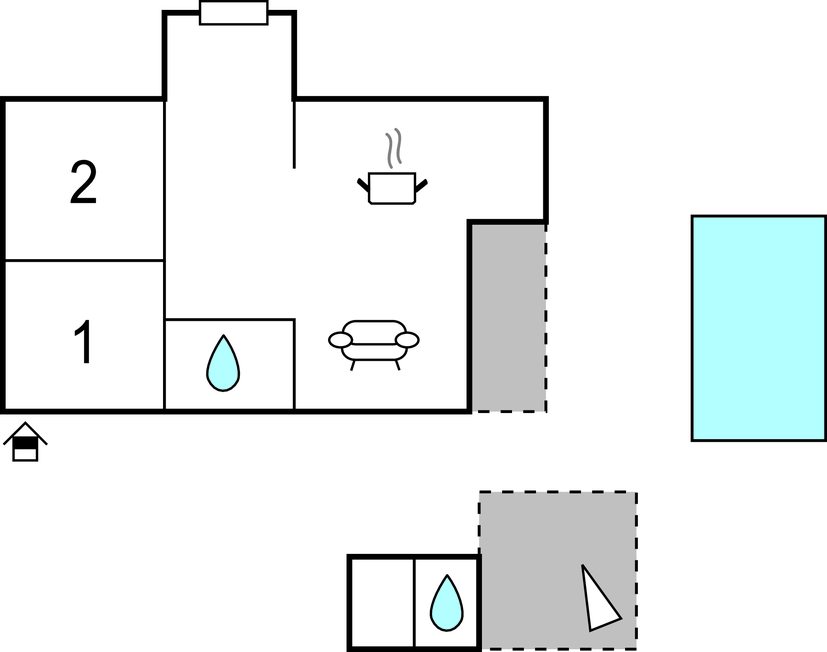 Lejlighed - Krk-Cizici , Kroatien - CKI117 