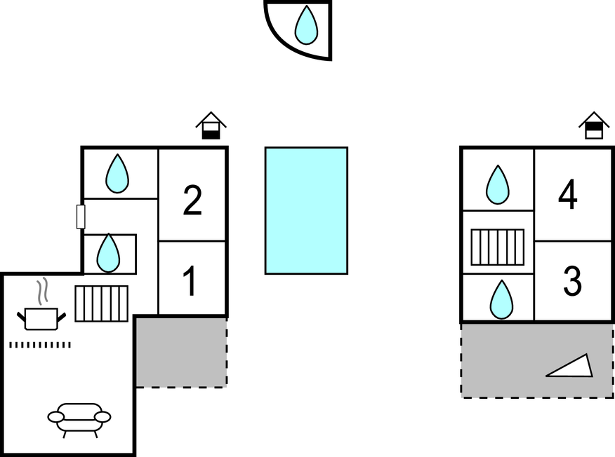 Feriehus - Krk-Linardici , Kroatia - CKI217 