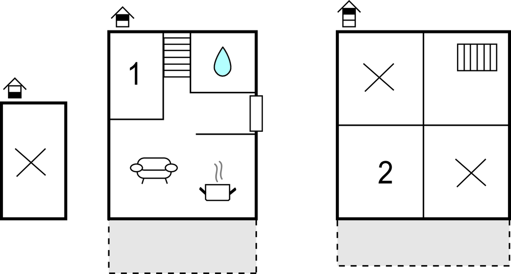 Feriehus - Krk-Risika , Kroatia - CKI300 