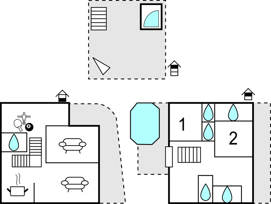 Feriehus - Krk-Pinezici , Kroatia - CKI051 