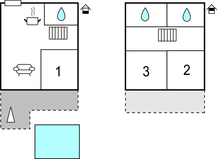 Feriehus - Krk-Kornic , Kroatia - CKI183 