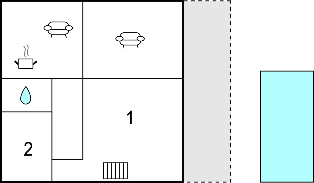 Lejlighed - Krk - Punat , Kroatien - CKI317 