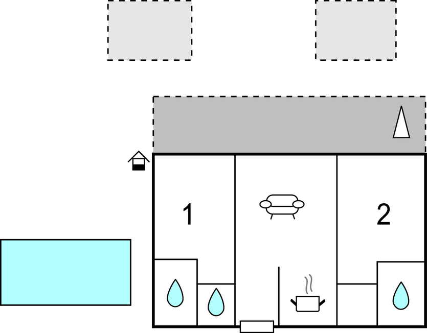 Feriehuse - Krk-Zestilac , Kroatien - CKI346 