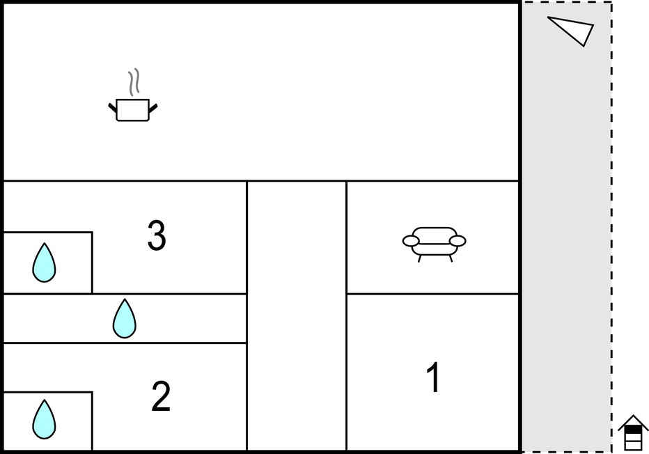 Lejlighed - Krk , Kroatien - CKI394 