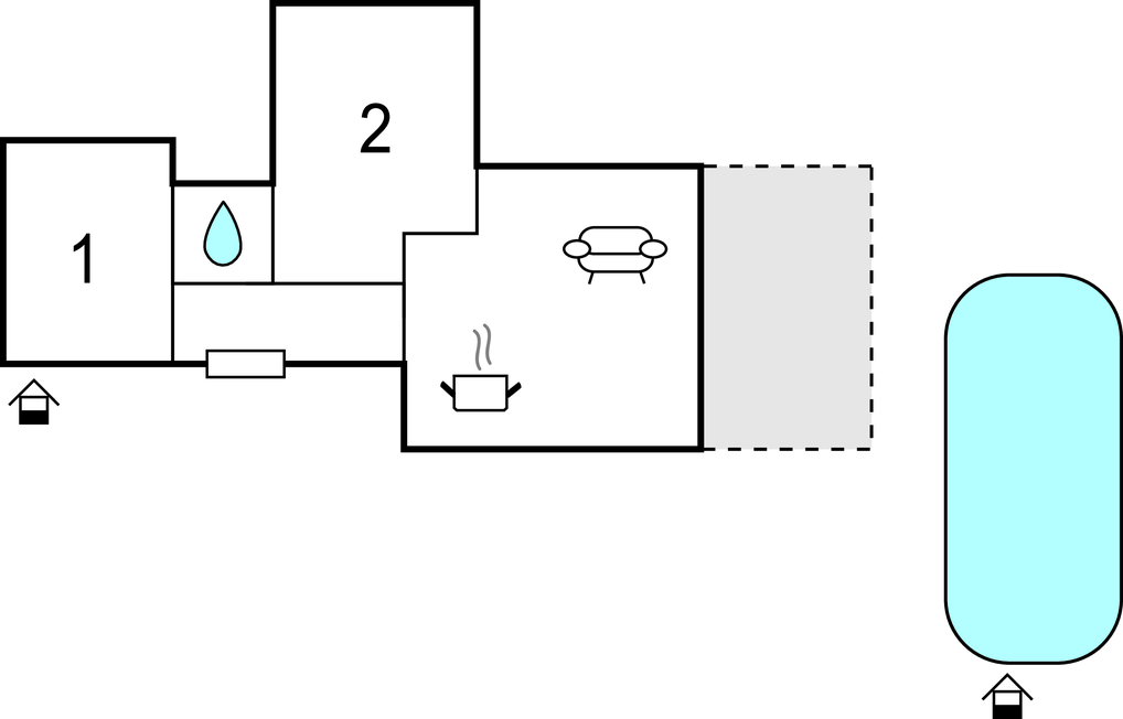 Lejlighed - Krk-Sveti Vid Miholjice , Kroatien - CKI480 