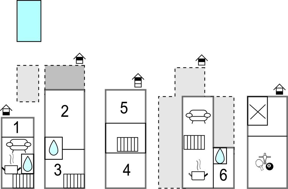 Ferienhaus - Krk-Turcic , Kroatien - CKI440 