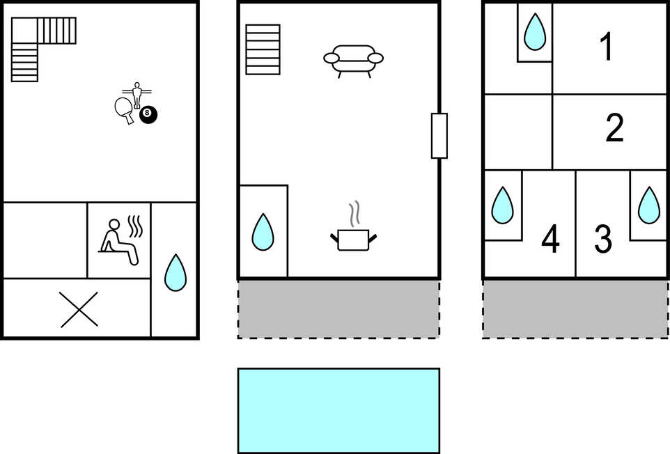 Ferienhaus - Krk-Punat , Kroatien - CKI586 