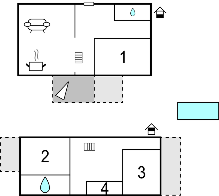 Feriehus - Krk-Poljica , Kroatia - CKK002 