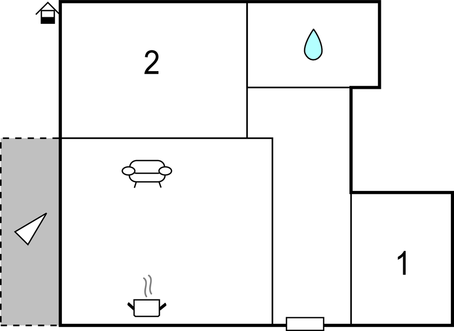 Ferienwohnung - Krk-Omisalj , Kroatien - CKK021 
