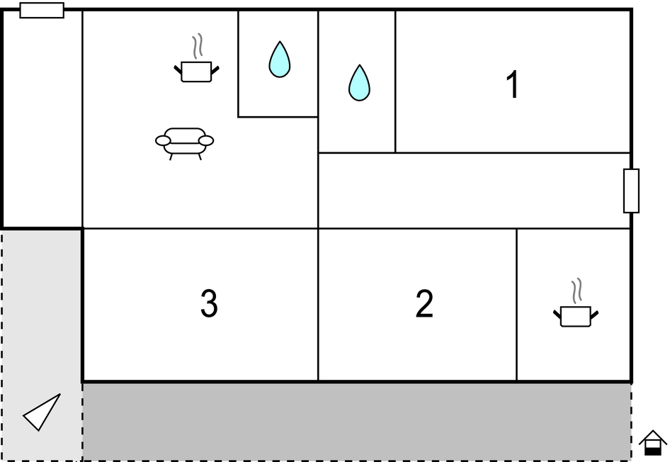 Ferieleilighet - Krk-Krk , Kroatia - CKK351 