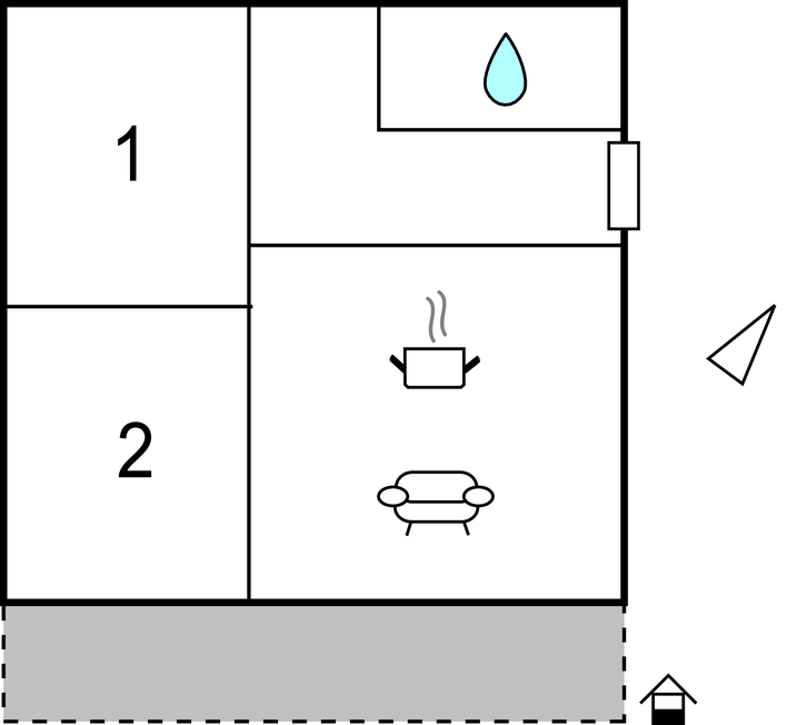 Ferienwohnung - Krk-Dobrinj , Kroatien - CKK376 