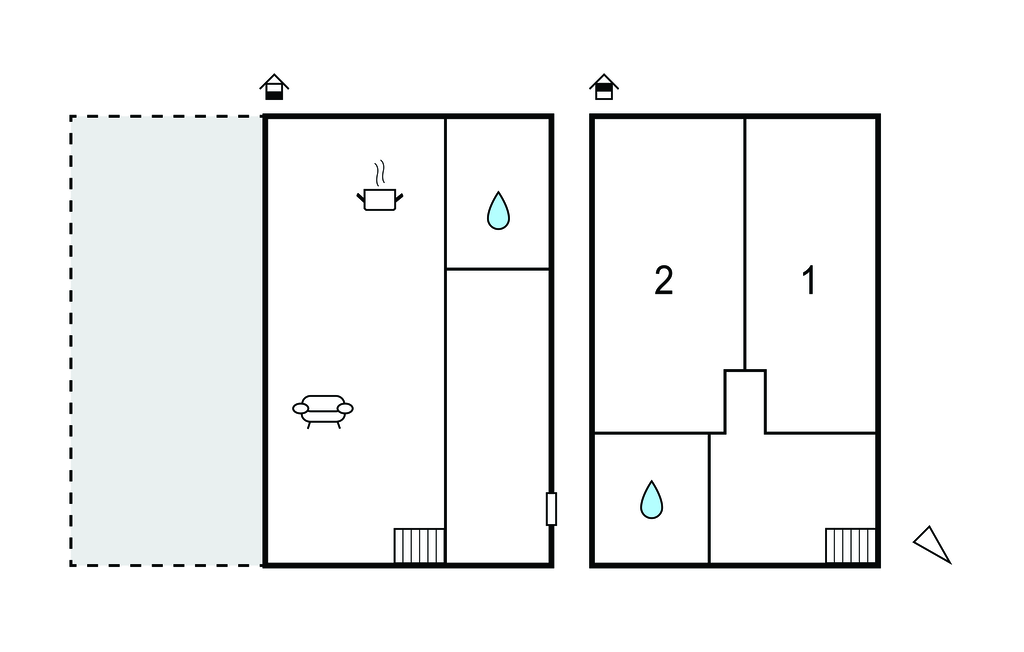 Ferienwohnung - Krk-Klimno , Kroatien - CKK398 