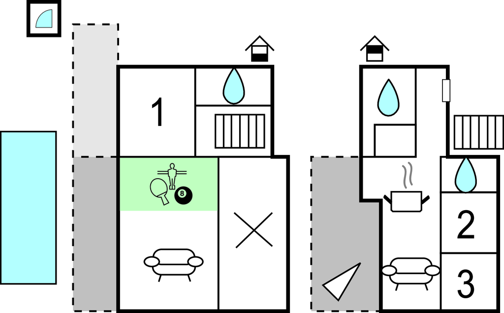 Ferienhaus - Krk-Silo , Kroatien - CKK476 