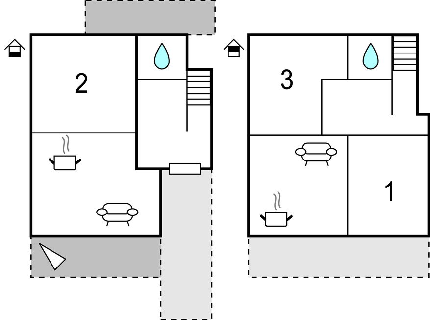 Feriehuse - Krk-Omisalj , Kroatien - CKK486 