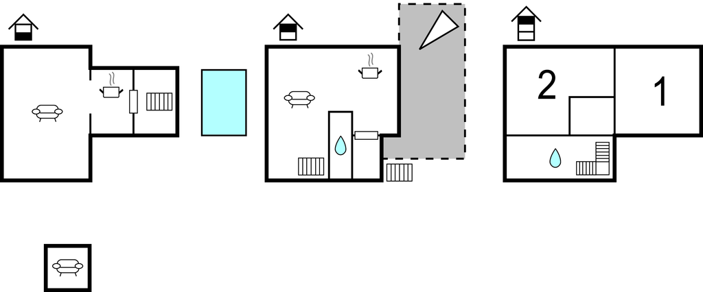 Feriehus - Krk-Gostinjac , Kroatia - CKK571 