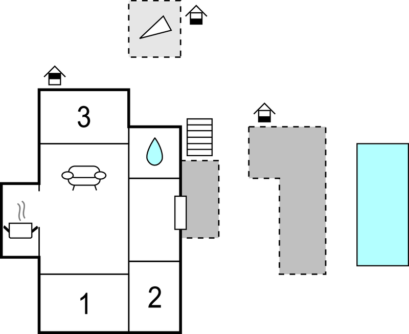 Ferienwohnung - Krk-Garica , Kroatien - CKK644 