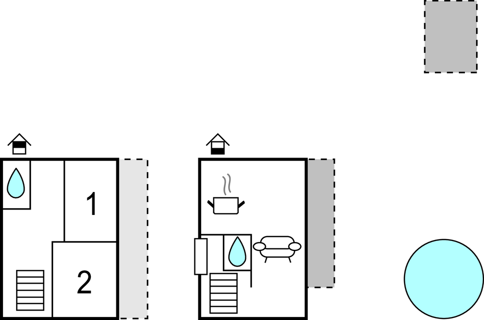 Feriehuse - Krk-Risika , Kroatien - CKK859 