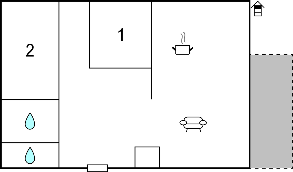 Ferienwohnung - Krk-Cizici , Kroatien - CKK880 
