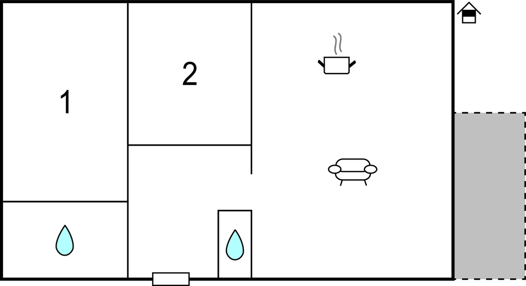 Lejlighed - Krk-Cizici , Kroatien - CKK881 