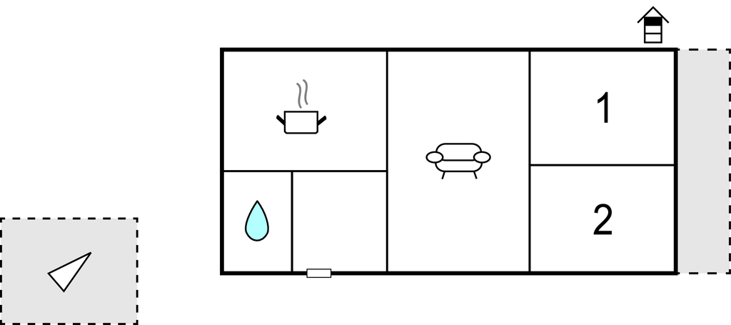 Lejlighed - Krk-Stara Baska , Kroatien - CKK979 