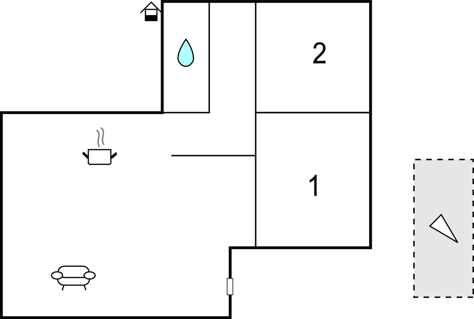 Ferienwohnung - Krk-Omisalj , Kroatien - CKK022 