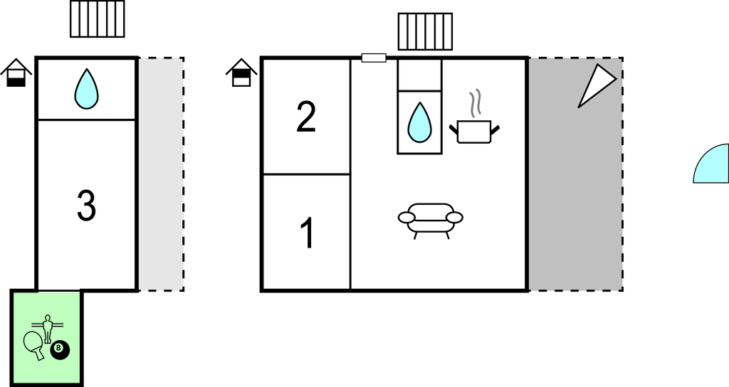 Feriehus - Krk-Krk , Kroatia - CKK078 