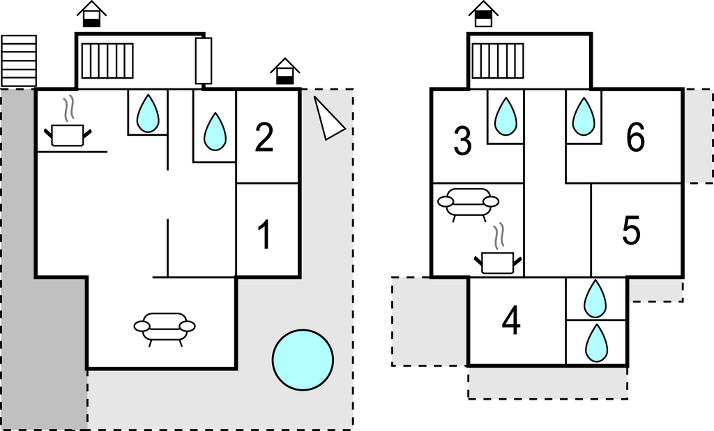 Feriehus - Krk-Malinska , Kroatia - CKK480 