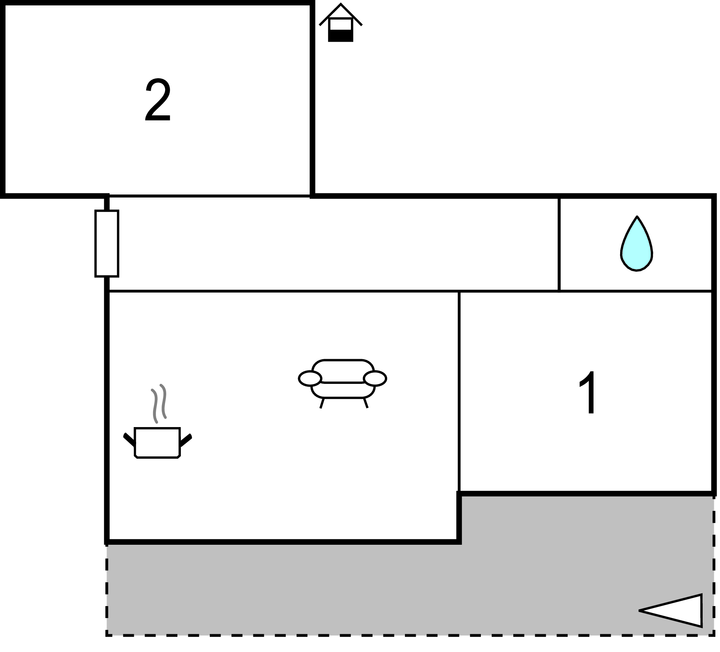 Ferienwohnung - Krk-Jurandvor , Kroatien - CKK726 