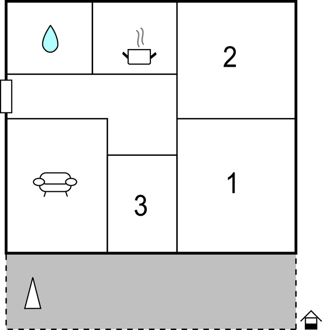 Ferienwohnung - Krk-Pinezici , Kroatien - CKK745 