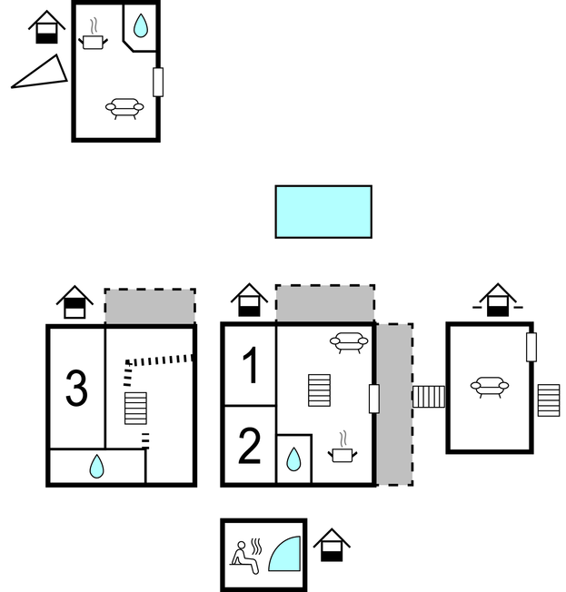 Ferienhaus - Krk-Njivice , Kroatien - CKK755 