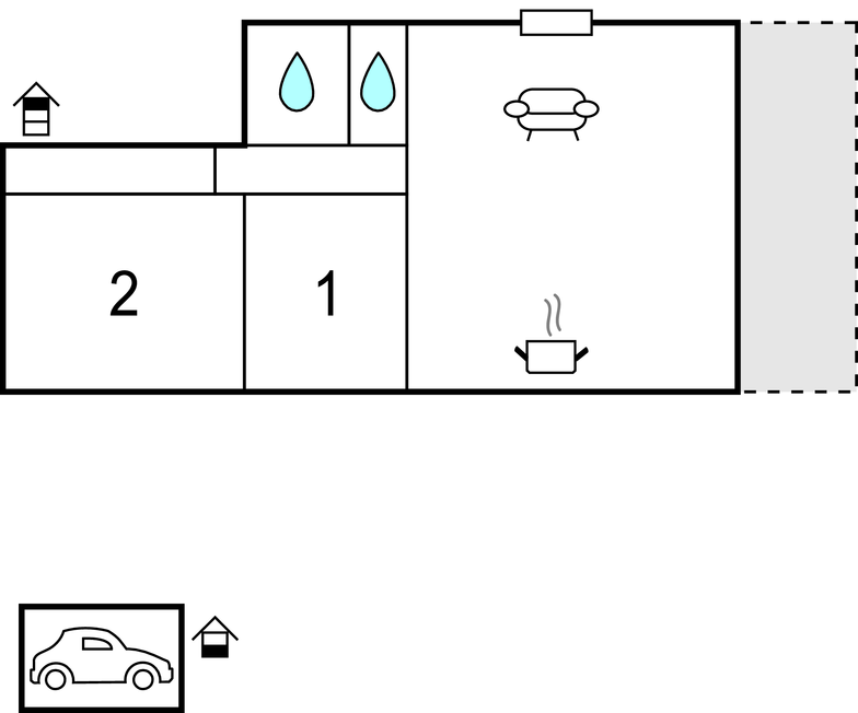 Ferienwohnung - Krk-Malinska , Kroatien - CKK813 