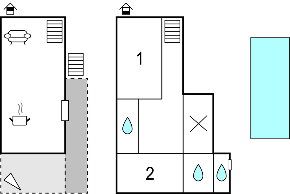 Feriehus - Krk-Sveti Vid Dobrinjski , Kroatia - CKK887 