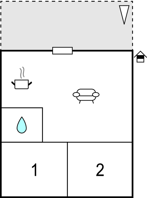 Ferienwohnung - Krk-Punat , Kroatien - CKK901 