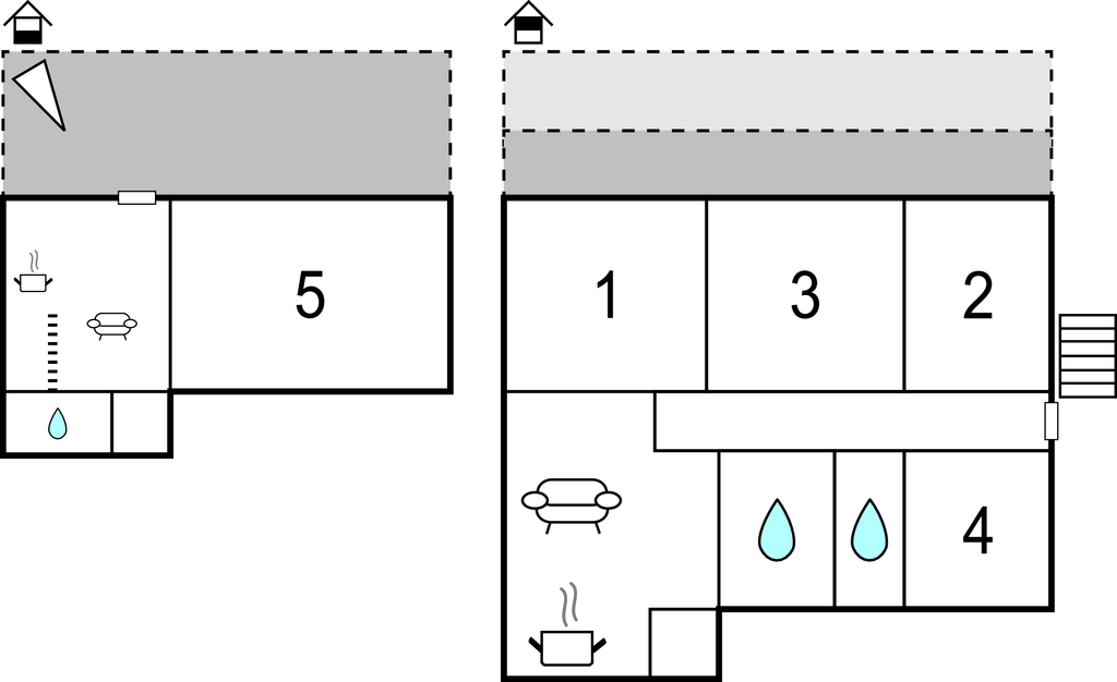 Feriehuse - Novi Vinodolski-Klenovica , Kroatien - CKN108 