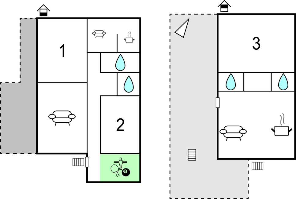 Feriehuse - Novi Vinodolski-Klenovica , Kroatien - CKN126 