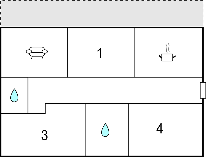Ferienwohnung - Novi Vinodolski , Kroatien - CKN198 