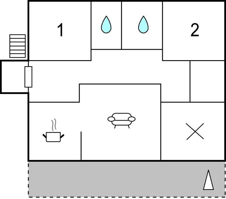 Lejlighed - Novi Vinodolski , Kroatien - CKN282 