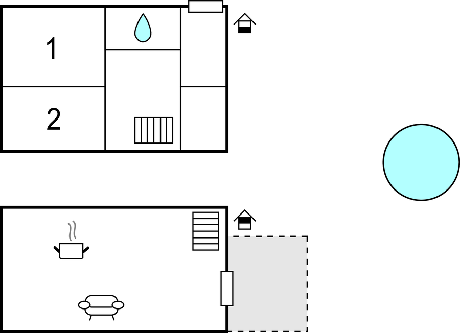 Feriehuse - Novi Vinodolski-Breze , Kroatien - CKN715 