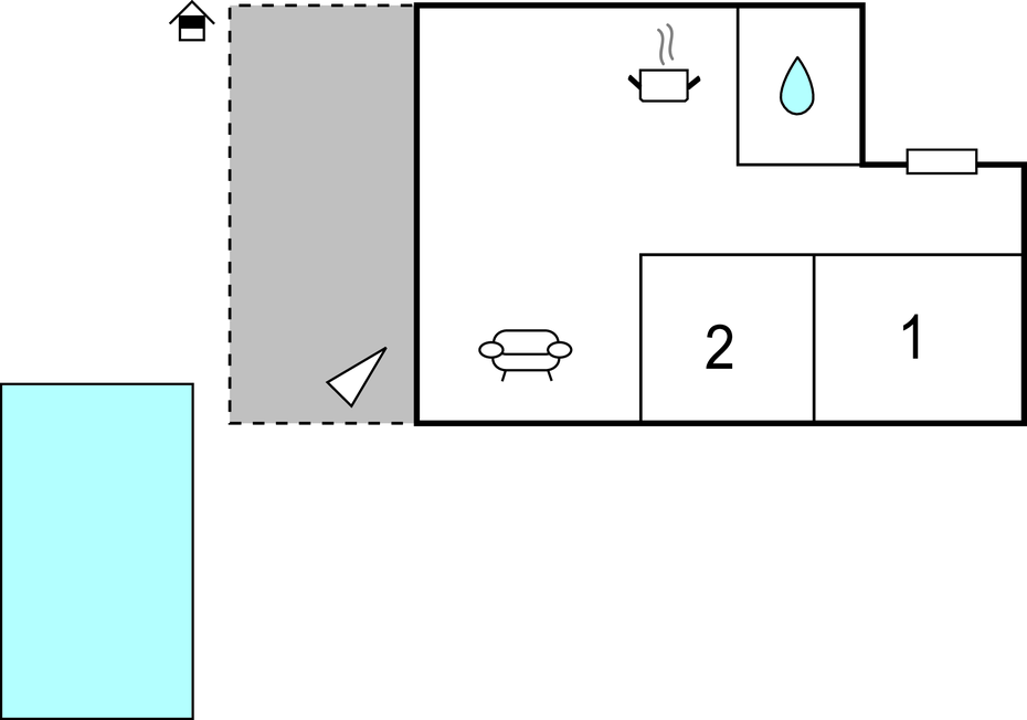 Ferienwohnung - Novi Vinodolski-Klenovica , Kroatien - CKN123 