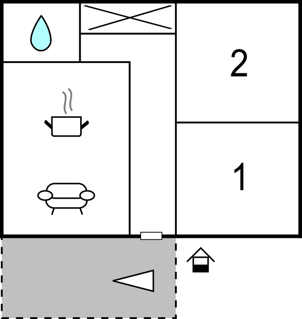Ferienwohnung - Novi Vinodolski , Kroatien - CKN269 