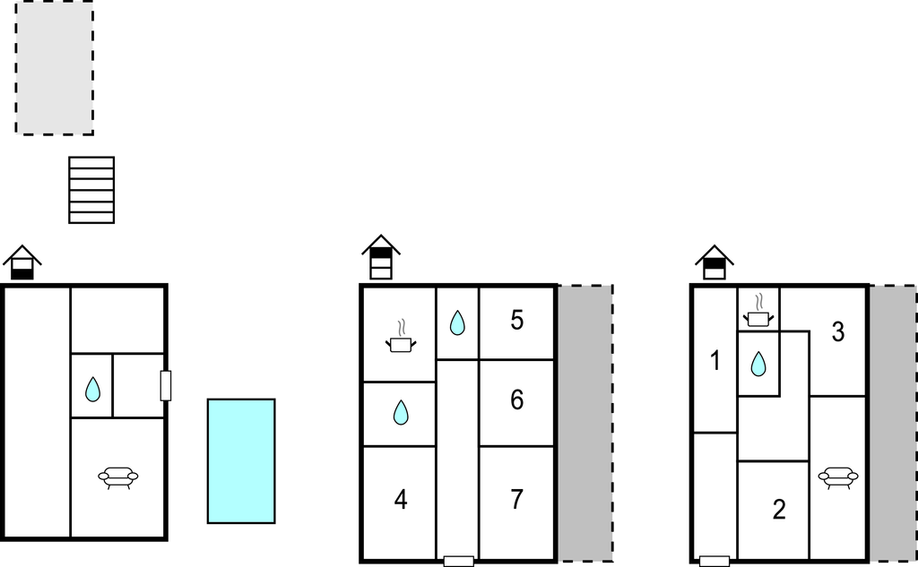 Feriehuse - Novi Vinodolski , Kroatien - CKN573 