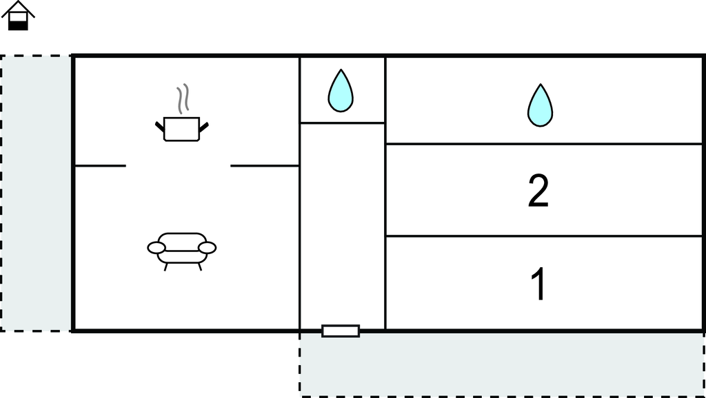 Ferienwohnung - Novi Vinodolski , Kroatien - CKN695 