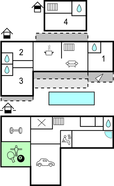 Ferienhaus - Opatija-Veprinac , Kroatien - CKO054 