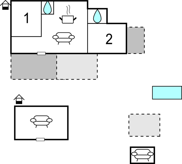Feriehuse - Opatija-Brsec , Kroatien - CKO713 